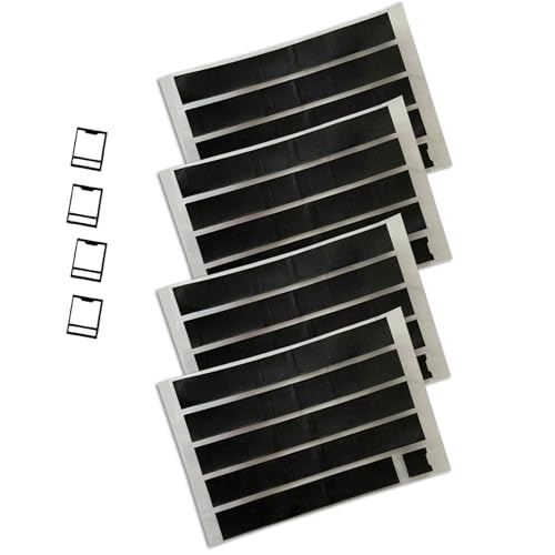 Geavonyg 120pcs Conmutación Películas para Teclados Mecánicos HTVS Paders De Amortiguación De Sola Capa