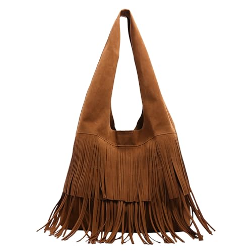 Sac à bandoulière grande capacité en daim souple et léger