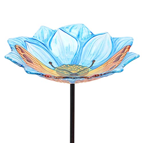 Add a Touch of Nature to Your Garden with MUMTOP Outdoor Glass Birdbaths