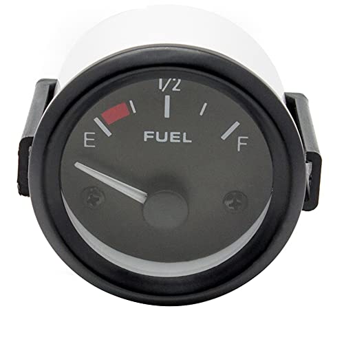 Iegefirm Jauge de Niveau de Carburant Automatique 0-90Ohms 12V/24V Niveau de RéServoir D' 52Mm Universal Car Marine – vue 3