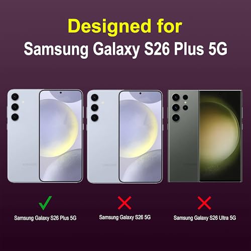 Image of Zapcase Back Case Cover for Samsung Galaxy S26 Plus 5G | Compatible for Samsung Galaxy S26 Plus 5G Back Cover | Liquid Silicon Magic Case with Camera Protection | Lavender