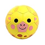 Daball Kid and Toddler Soccer Ball - Size 1, Pump and Gift Box Included (Jim, The Giraffe)