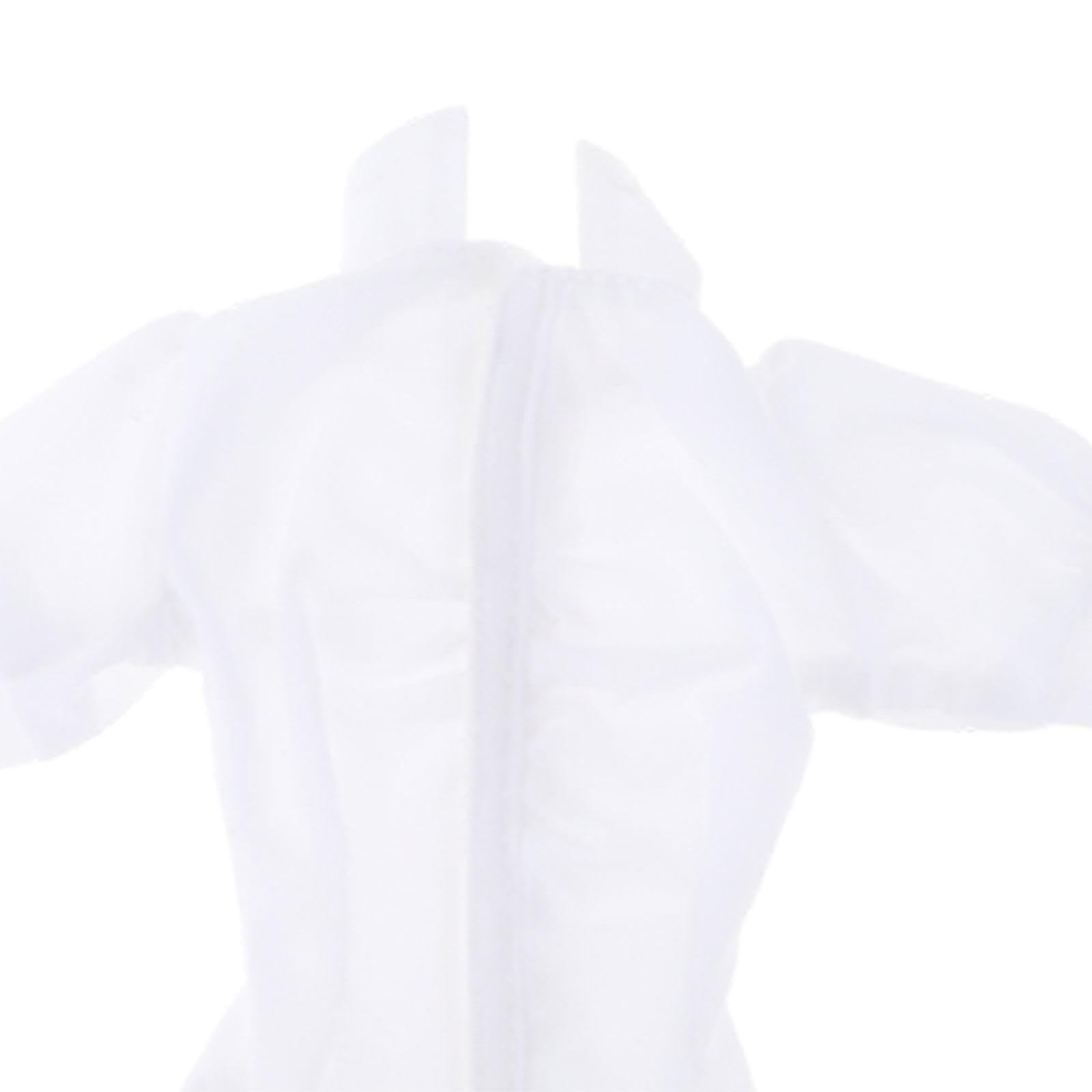 Conjunto de Ropa para Muñeca Femenina a Escala 1/6: Traje Completo con Blusa de Manga Larga Y Falda, Hecho a Mano con, para Figura de Acción F, Gris Oscuro