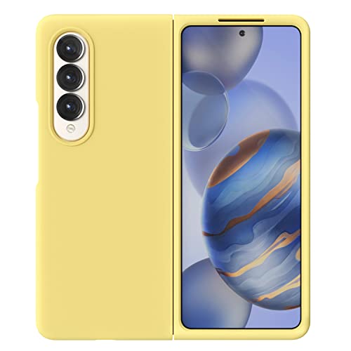 Coque antichoc Galaxy Z Fold 4 silicone contre les rayures avec doublure microfibre