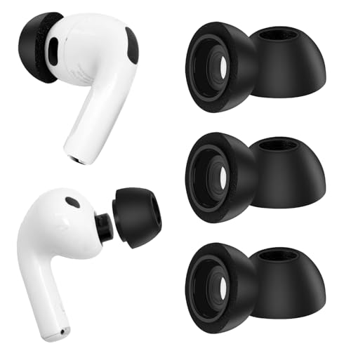 Embouts AirPods Pro 3 mousse mémoire de forme parfaits pour le sport et le bureau