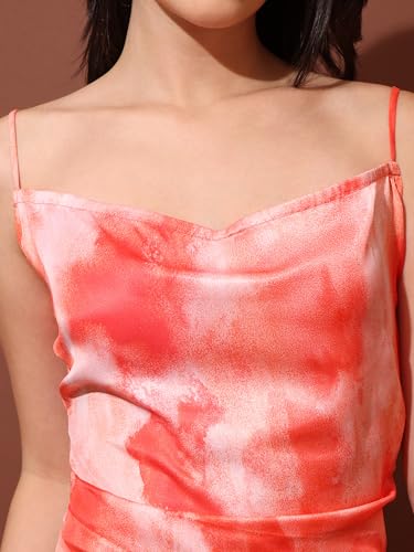 Image of PURVAJA Women's Satin Dress (Floe-064-066)