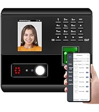 Amazon.co.jp: NGTeco タイムレコーダー 顔認証 指紋認証 RFID