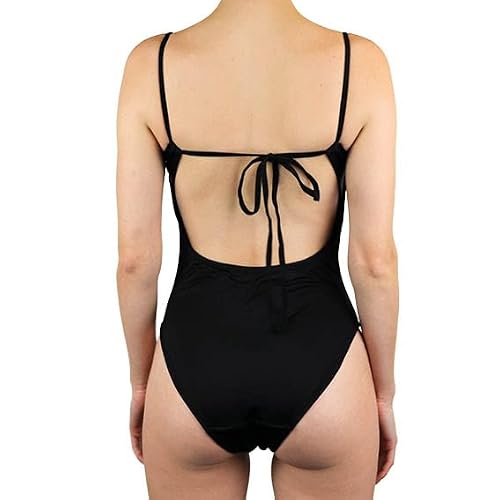 Foto von MYLILY® Perioden Badeanzug Rückenfrei | Perioden Bademode zum Schwimmen | Strandmode Damen | Period Swimwear | für leichte Tage | Zerowaste (M)