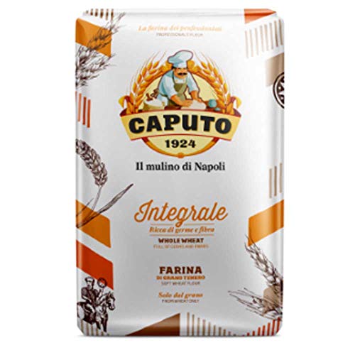 Farinha De Trigo Italiana Integral Caputo 5 kgs