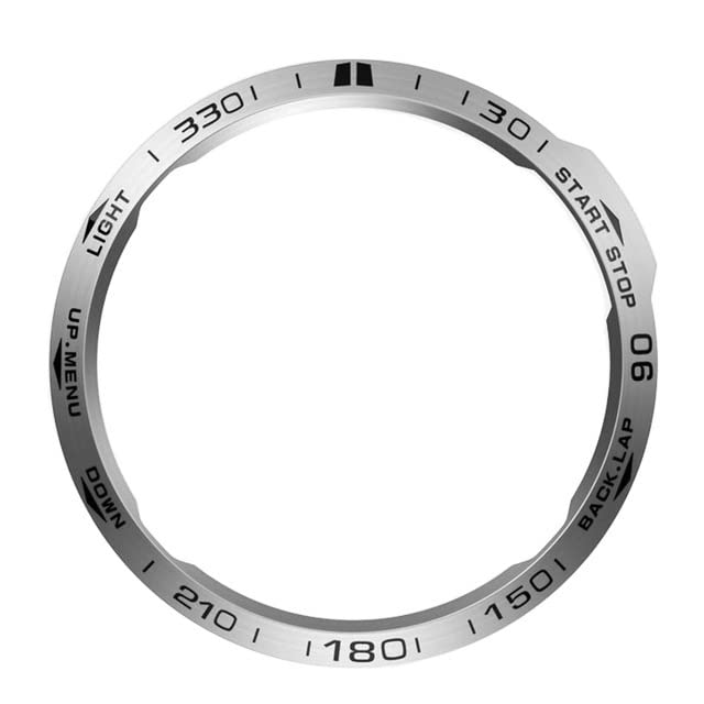 Coque de protection Garmin Fenix en acier inoxydable pour modele 7 7X et 6X