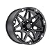 20x9 Vision Off-Road 416 Se7en Satin Black Wheel 6x5.5 (12mm)