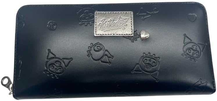 ナダヤ サンリオキャラクターズ クロミ 長財布 本革 牛革 レザー BLACK ナダヤ サンリオキャラクターズ クロミ 長財布 本革 牛革 レザー BLACK