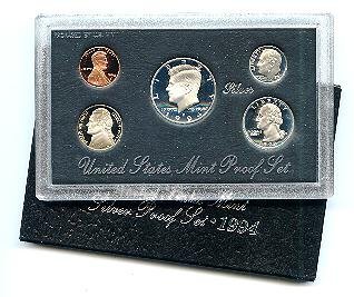 1994 S Silver Proof Set