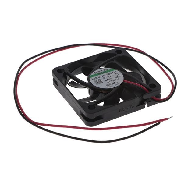 MF50101V2-1000U-A99, DC Fans Axial Fan, 50x50x10mm, 12VDC, 11CFM, 0.11" H2O, Vapo, Wire, Auto Restar
