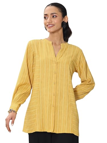 Image of Libas Solid Silk Blend Straight Kurta Set for Women Suit