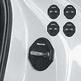 スペーシア 適用 車 ドアロックカバー 保護機能 防錆 防水 ドアロック 衝撃吸収 静音 スペーシア MK53S MK54S ギア 対応 カー ドアストライカー 高耐久性 取付簡単 ストライカーカバー 両面テープ付き 強い粘着力 4個セット(スペーシア 適用)