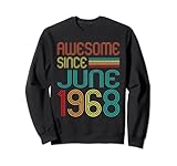 Photo Gallery awesome since june 1968 vintage 1968 birthday year men women felpa Photo Gallery awesome since june 1968 vintage 1968 birthday year men women felpa