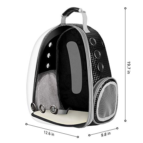 BlitzWolf Pet Carrier Backpack, Bubble Backpack Carrier, Cats and Puppies,Airline-Approved, Designed for Travel, Hiking, Walking & Outdoor Use