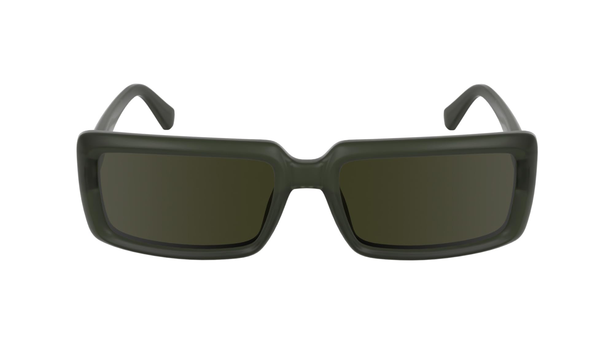 CALVIN KLEIN Jeans Unisex Adult Sunglasses CKJ24622S - Khaki with Solid Khaki Lens