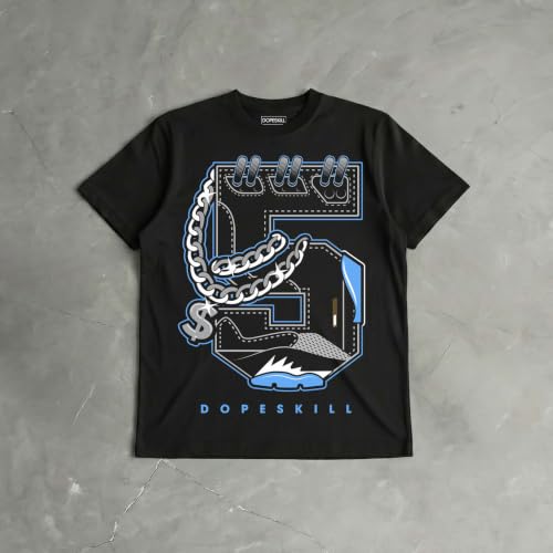 Image of DopeSkill Graphic Tee Streetwear Hip Hop Hypebeast Unisex T-Shirt Sneaker Colour Matching Shirts Rapper Mouth