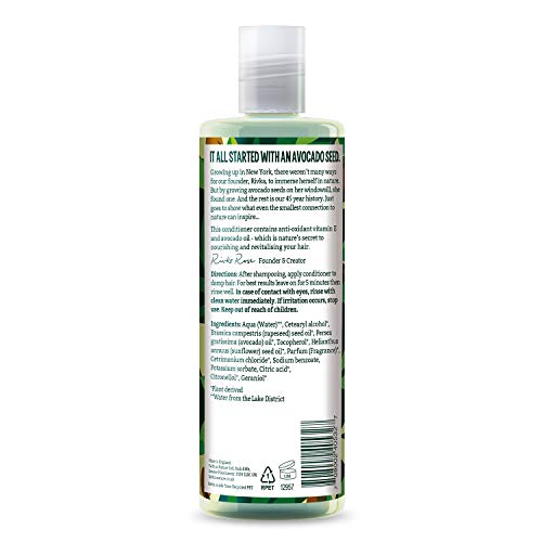 Faith In Nature Acondicionador Natural de Aguacate, Nutritivo, Vegano y No Testado en Animales, sin Parabenos ni SLS, para Todo Tipo de Cabello 400 ml - imagen 3