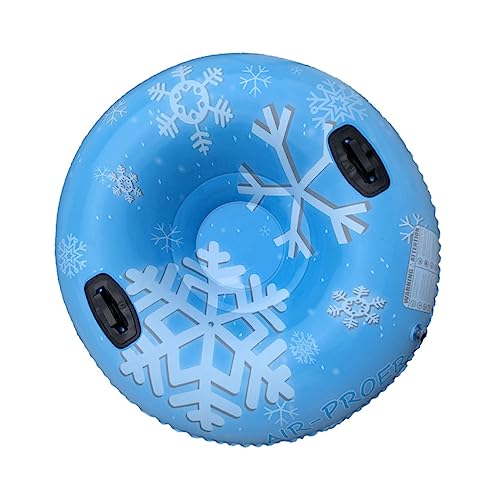 NAMOARLY PVC Tube for Outdoor Skiing Heavy Duty Inflatable Sled Handles for Safe Family Fun