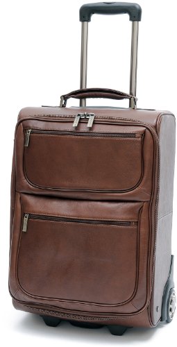 Trolley Gérard Henon cuir pleine fleur Renaissance GH 5192 rigide et durable