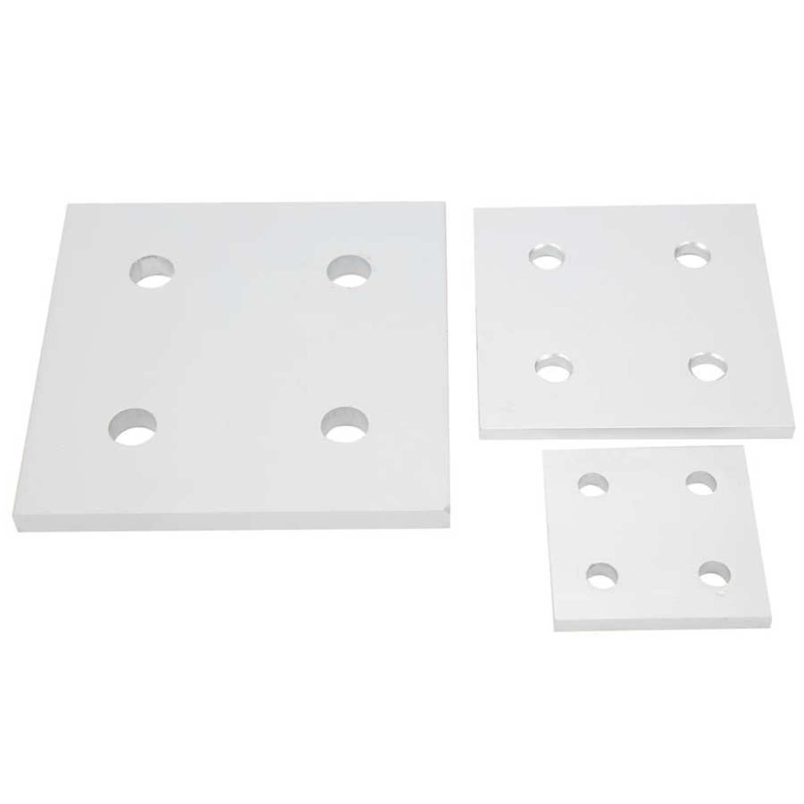 5 pièces plaque de connexion verticale à 4 trous pour plaque de connexion de carte de jonction d'extrusion d'aluminium 2040/6060/8080,2040