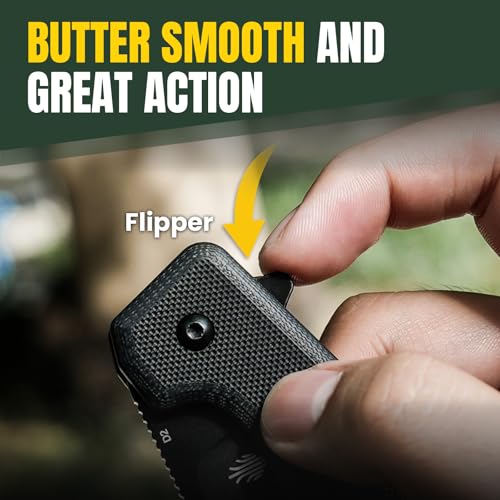 Kizer Nice Guy Pocket Folding Knife, 2.84” D2 Blade knives, G10 Handle - image 4