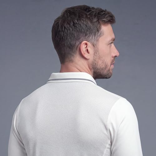 Image of SHREY Cricket Premium Polo T Shirt Long Sleeve for Men's