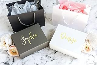 Pink Positive Personalised Gift Box with Name | Custom Gift Box with Lid | Valentines Gift Box | Birthday Box