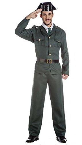 DISFRAZ GUARDIA CIVIL TALLA XL TAMAÑO ADULTO