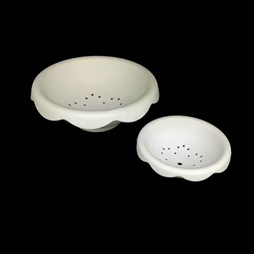 Miniatura 2 de lasenersm 4 piezas de moldes de secado de fondant en forma de tazón, moldes de secado de fondant, moldes de secado de flores, pastel de azúcar,