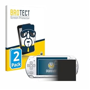 BROTECT Anti-Spy Blickschutzfolie für Sony PSP 2004 (2 Stück)