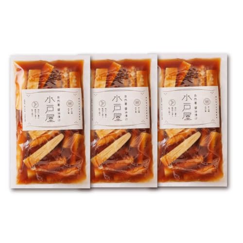 自然薯のしょう油漬け 240g(80g×3)A