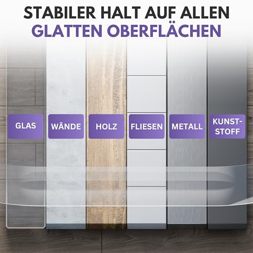 Filzada® 4 Meter Starkes Doppelseitiges Klebeband Extra Stark Transparent - 20x1 mm Nano Tape - Klebeband Doppelseitig Extra Stark Multifunktional - Spurloses Nanotape - Nanoklebeband