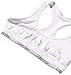 Calvin Klein Kids Girls' Modern Racerback Cotton Bralette, Classic White with Logo, Small