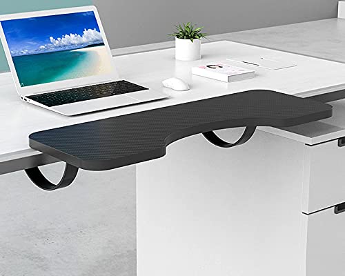 Plateau de clavier pour surface de travail avec fixation par pinces en acier - 8