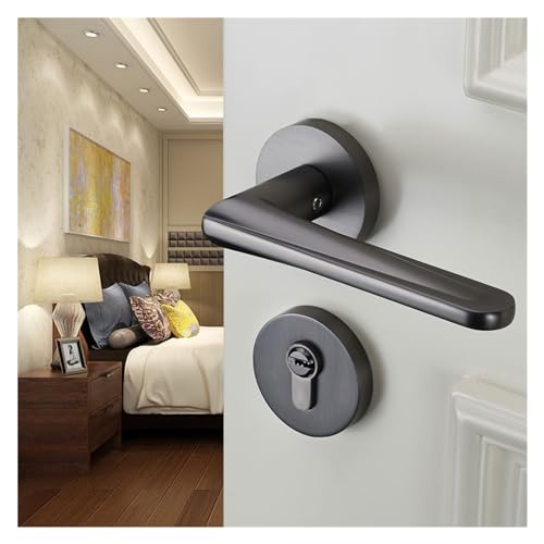 Cerradura magnética gris para puertas de madera de interior de 35-50mm 6
