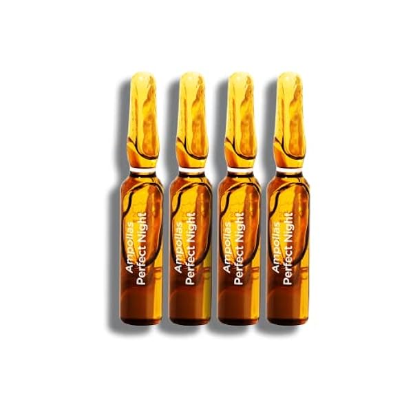 AOKlabs - Ampollas Faciales Anti-edad I Tratamiento nocturno transformador para luchar contra el envejecimiento de la piel I Incluye anillo para ruptura y dosificador, 15 unidades 2ml