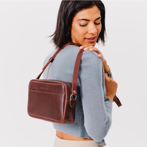 Image of Portland Leather Goods Large Camera Bag Purse for Women - Handmade from the Finest Full-Grain Hides