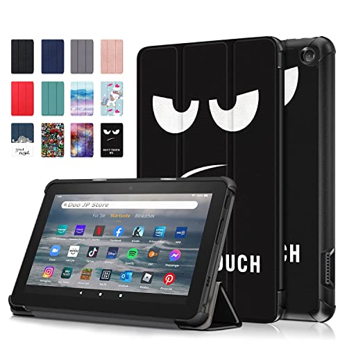 uDoovVo 2022N Fire HD 7p P[X For New Fire 7LbYf 蒠^Jo[ O܂ X^hP[X[ӏ/^CsOX^h[h] PUU[ n}CNt@Co[ y ^ h~ Fire HD 