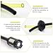 AFASOES 5Pcs Filtro Gasolina Desbrozadora Tubo Gasolina Tubo Carburador Desbrozadora Manguera Gasolina...