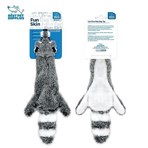 Best Pet Supplies Squeaky Dog Toys with Soft Durable Fabric for Small, Medium and Large Pets Interactive Toy for Indoor Play, Supports Active Biting and Play - Image 4