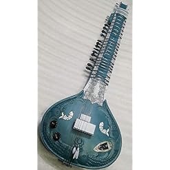 Sitar – Cèdre indien sculpté classique – Style Niladri Kumar - Les Beatles, Paul McCartney, John Lennon, RIngo Starr, George Harrison