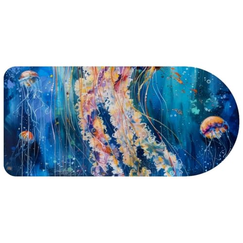 Tapis de souris d'ordinateur grand format pour éviter les glissements de clavier