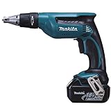 makita akku-schnellbauschrauber dfs452y1j Akkuspannung: 18 V / 4,0 Ah Makita Akku-Schnellbauschrauber 18 V im Makpac mit 2 Akkus 4,0 Ah + Ladegerät