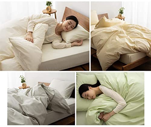 Emoor Japanese Futon Comforter Cover Presso King (Gray), Zipper-Closure, Made In Japan 100% Cotton Kakebuton Tatami Floor Sleeping Bed Linen #TOP6