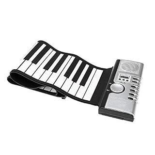 Heqianqian Piano roulé à la Main Main Piano Roll 61 Clé électronique Portable Silicone de Haute qualité Universelle for Piano Enfants Main Rouleau Convient pour la Maison et la Maternelle - Les Beatles, Paul McCartney, John Lennon, RIngo Starr, George Harrison
