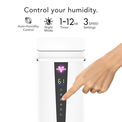 Vornado MISTIC 6 Whole Room Ultrasonic Humidifier, Top-Fill, Aromatherapy, 1.5-Gallon Tank, 3-Gallon Output, Warm or Cool Mist Humidifier, Automatic Humidity Control, Included Scent Pads by Vornado - Image 5